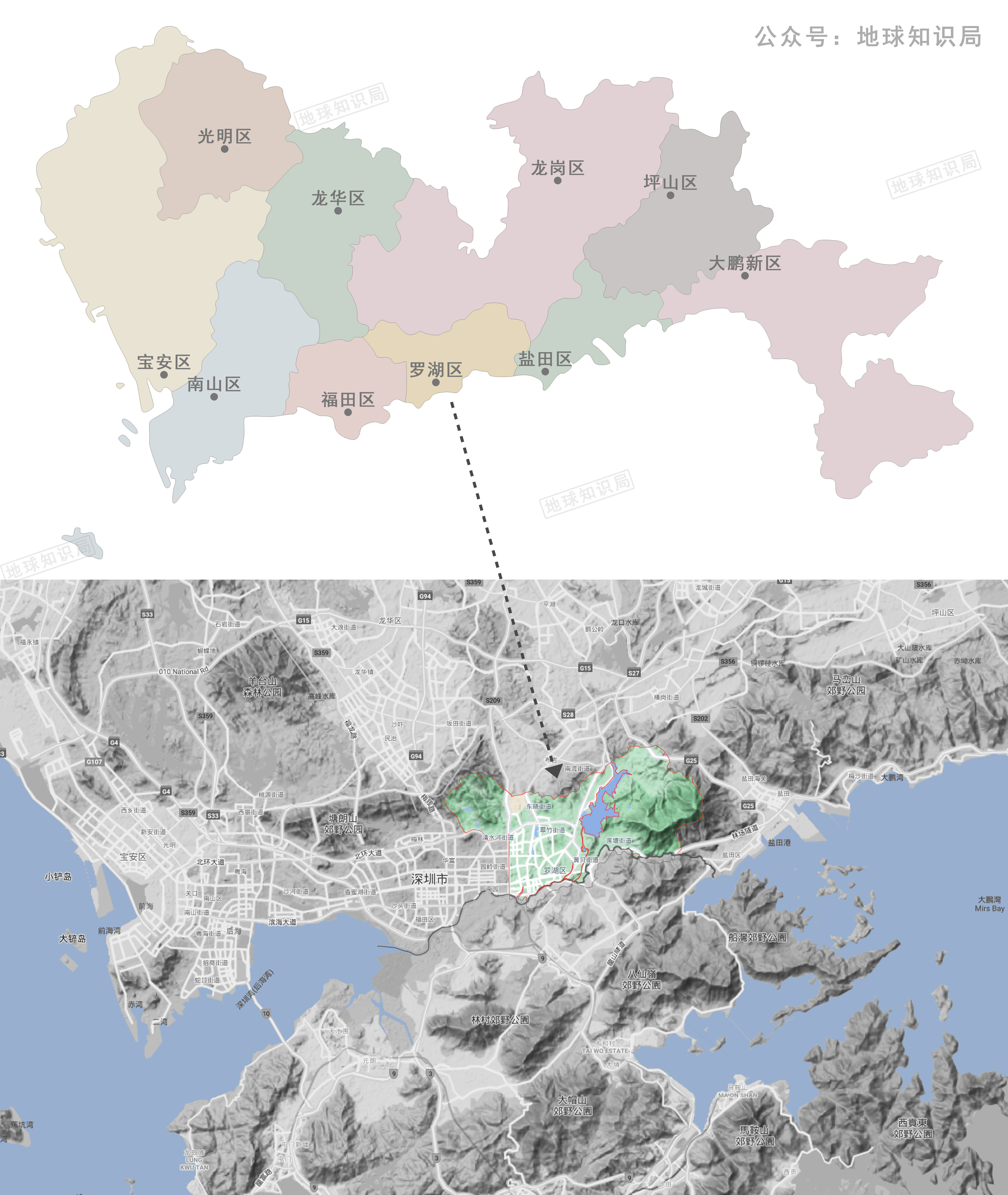 深圳的中心在哪里 地球知识局
